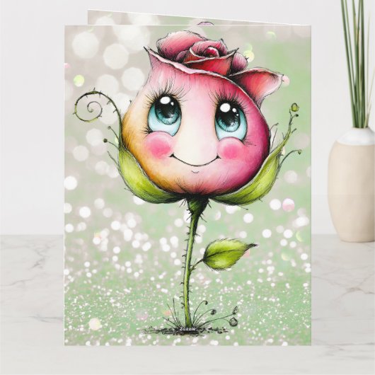 Add your special message  karte (Rückseite)