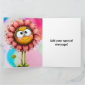 Add your special message  karte (Innenseite)