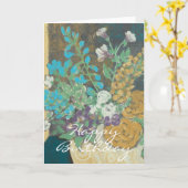 Add Your Text | Bountiful Spring II Karte (Gelbe Blume)
