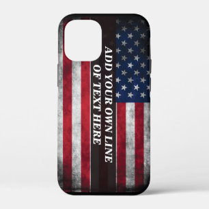 Add your text on American flag Case-Mate iPhone Hülle