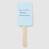 add your text simple graduate add school name cong fächer (Rückseite)