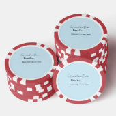 add your text simple graduate add school name cong pokerchips (Stapel)