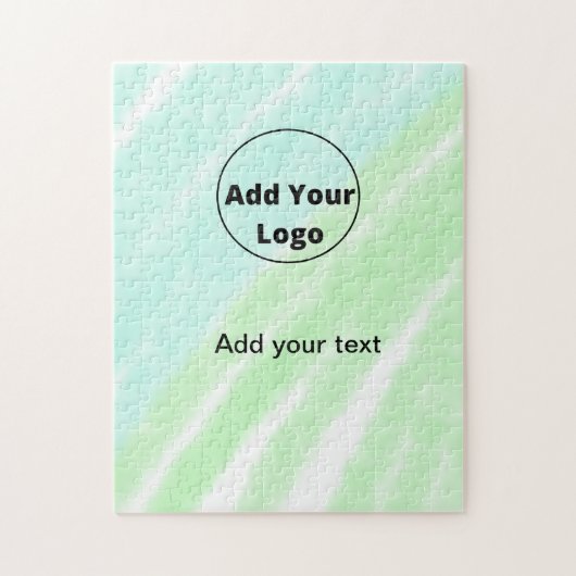 add your text simple minimal custom add your logo  puzzle (Vertikal)