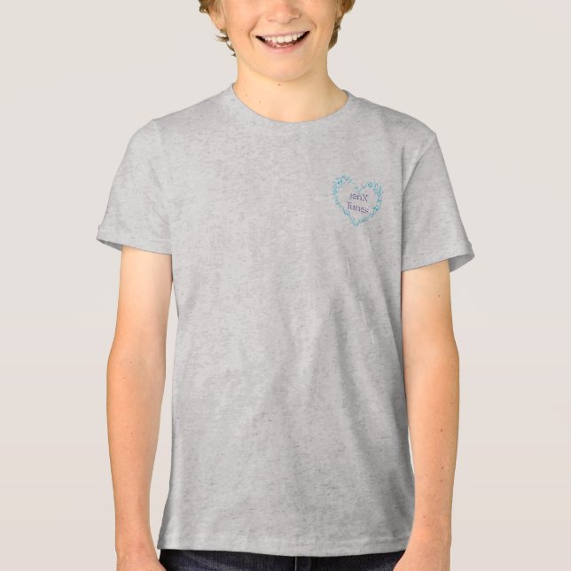 Add YOURSELF jenX Tunes Merch Kids Tri-Blend Shirt (Vorderseite)