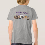 Add YOURSELF jenX Tunes Merch Kids Tri-Blend Shirt (Rückseite)