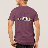 Add YOURSELF jenX Tunes Merch Men's Tri-Blend Shirt (Rückseite)