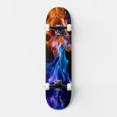 Adda_Bouch Fire Skateboard (Vorderseite)