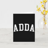 Adda Karte (Gelbe Blume)