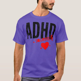 ADDADHS Awareness Montag ist Oktober SQUIRREL 5 T-Shirt