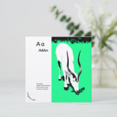 Addax/Oryx ~ Miriam Kilmer, gerecycelt Inhalt (Stehend Vorderseite)