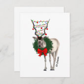 Addax - Urlaubskarte Feiertagskarte (Vorne/Hinten)