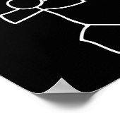 Addicdicted to Set Funny Gym Workout naughty Pun P Poster (Ecke)
