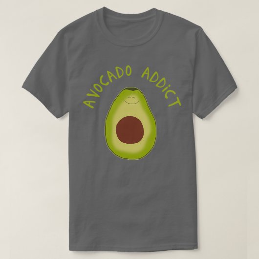 Addict Avocado 1 T-Shirt (Design vorne)