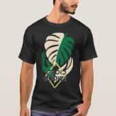 Addict Tshirt Monstera Pflanze (Vorderseite)