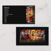 addicted_013 visitenkarte (Vorne/Hinten)