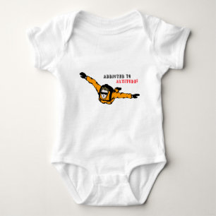 Addicted to Altitude Skydiver Baby Strampler