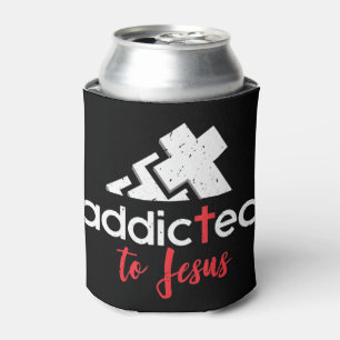 Addicted to Jesus - Christliche Männer Frauen Gesc Dosenkühler