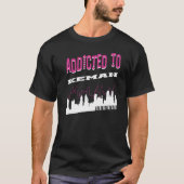 Addicted to Kemah Vacation Spaß Trip Texas Touri T-Shirt (Vorderseite)