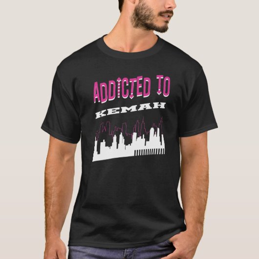 Addicted to Kemah Vacation Spaß Trip Texas Touri T-Shirt (Vorderseite)