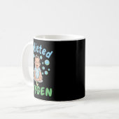Addicted To Oxygen Baby Funny Bubbles Quote Gift  Kaffeetasse (Vorderseite Links)