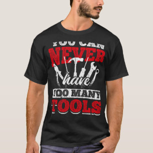 Addicted to Tools lustige Mechanik und Handwerker T-Shirt