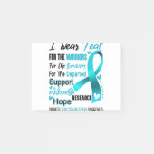 Addiction Recovery Awareness Month Ribbon Gifts Post-it Klebezettel (Vorderseite)