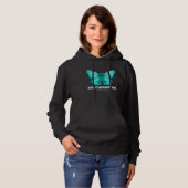 Addiction Recovery Awareness Month Teal Ribbon But Hoodie (Vorne ganz)