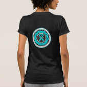 Addiction Recovery Hope Intertwined Ribbon T-Shirt (Rückseite)