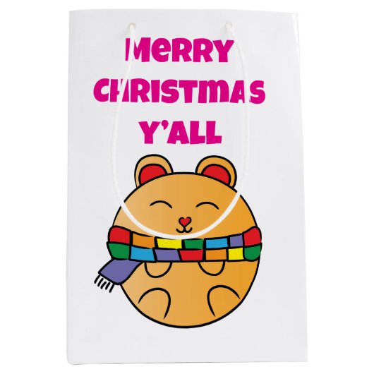 Addie-Bohne Mittlere Geschenktüte (Vorderseite)