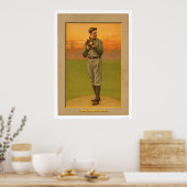 Addie Joss Cleveland Baseball 1911 Poster (Küche)