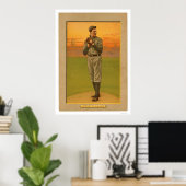 Addie Joss Cleveland Baseball 1911 Poster (Heimbüro)