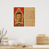 Addie Joss Cleveland Baseball 1911 Poster (Küche)
