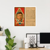 Addie Joss Cleveland Baseball 1911 Poster (Heimbüro)