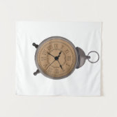 Addierbare Vintage Alarmanlage Wandteppich (Vorderseite (Horizontal))