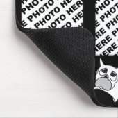 Addieren Sie 3 Fotos Mousepad Weiß-Hunde (Ecke)