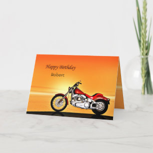 Addieren Sie einen Namen, Motorrad im Karte