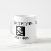 Addieren Sie einfach Rum Kaffeetasse (Vorderseite Links)
