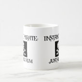 Addieren Sie einfach Rum Kaffeetasse (Mittel)