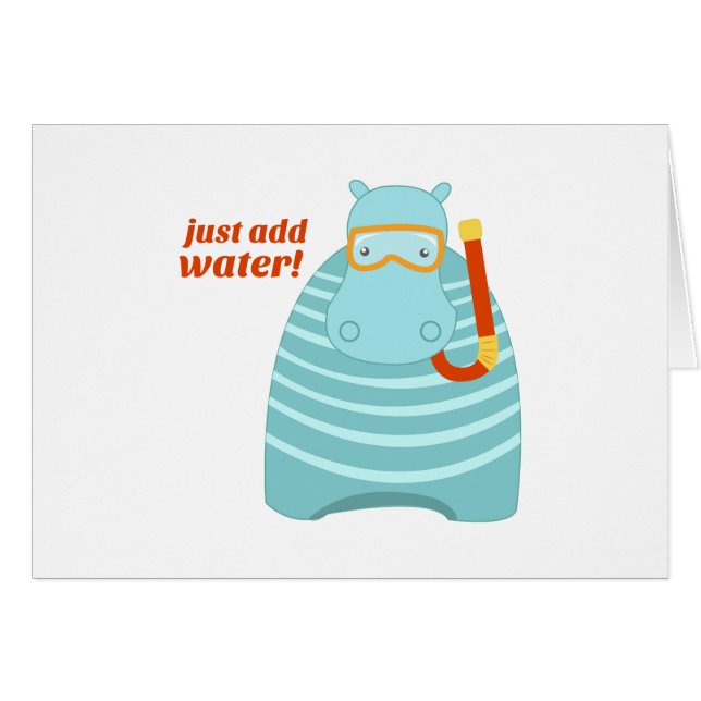 Addieren Sie einfach Wasser (Vorderseite (Horizontal))