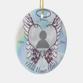 Addieren Sie Erinnerungsverzierung des Foto-| Keramikornament (Rechts)