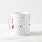 Addieren Sie Foto-Tasse Heiliges-valentin Kaffeetasse (Vorderseite Links)