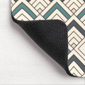 Addieren Sie Ihr Anfangs| aquamarines Mousepad (Ecke)