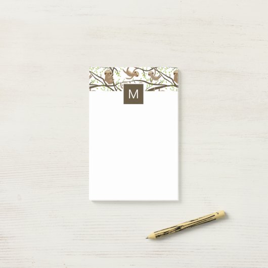 Addieren Sie Ihr Anfangs| lächelndes Post-it Klebezettel (Auf Schreibtisch)