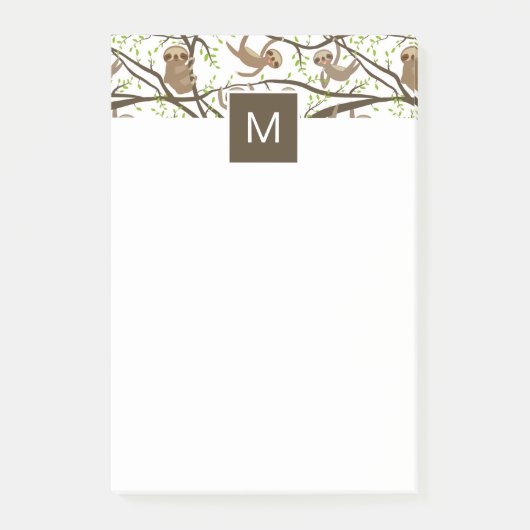 Addieren Sie Ihr Anfangs| lächelndes Post-it Klebezettel (Vorderseite)