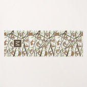 Addieren Sie Ihr Anfangs| lächelndes Yogamatte (Vorderseite (Horizontal))