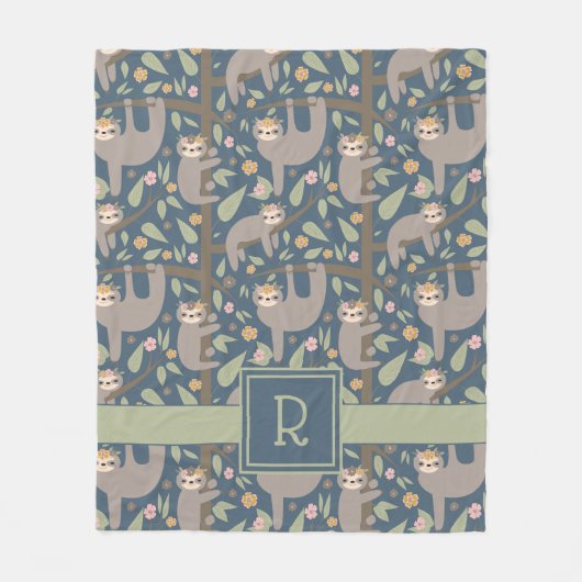 Addieren Sie Ihr Anfangs| niedliches Fleecedecke (Vorderseite)