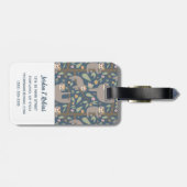 Addieren Sie Ihr Anfangs| niedliches Gepäckanhänger (Rückseite horizontal)