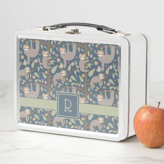 Addieren Sie Ihr Anfangs| niedliches Metall Brotdose (Beispiel)