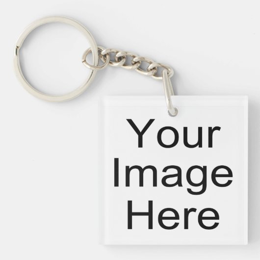 Addieren Sie Ihr Bild hier Schlüsselanhänger (Vorderseite)