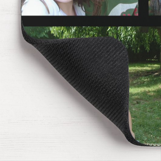 Addieren Sie Ihr Bild Mousepad (Ecke)